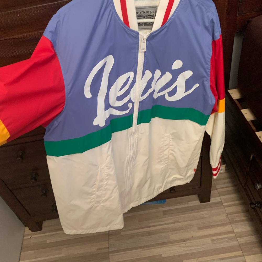 Levi’s color block jacket